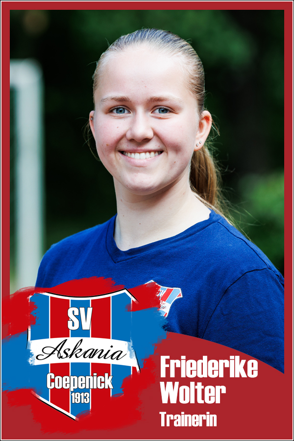 Friederike Wolter (Trainerin 5.E-Junioren 2026/2027)