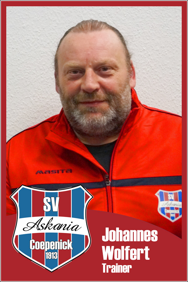 Johannes Wolfert (Co-Trainer 1.E-Junioren 2014/2015)