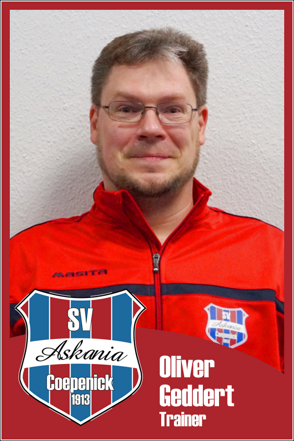 Oliver Geddert (Co-Trainer 1.E-Junioren 2014/2015)