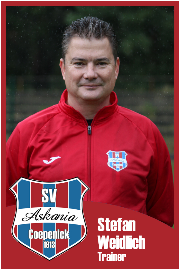 Stefan Weidlich (Trainer 1.D-Junioren 2015/2016)