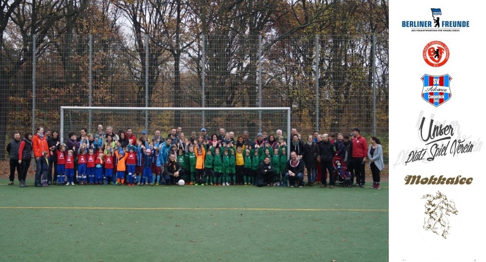 1.G-Junioren: 07.11.2015 Berliner Freunde Frühstück