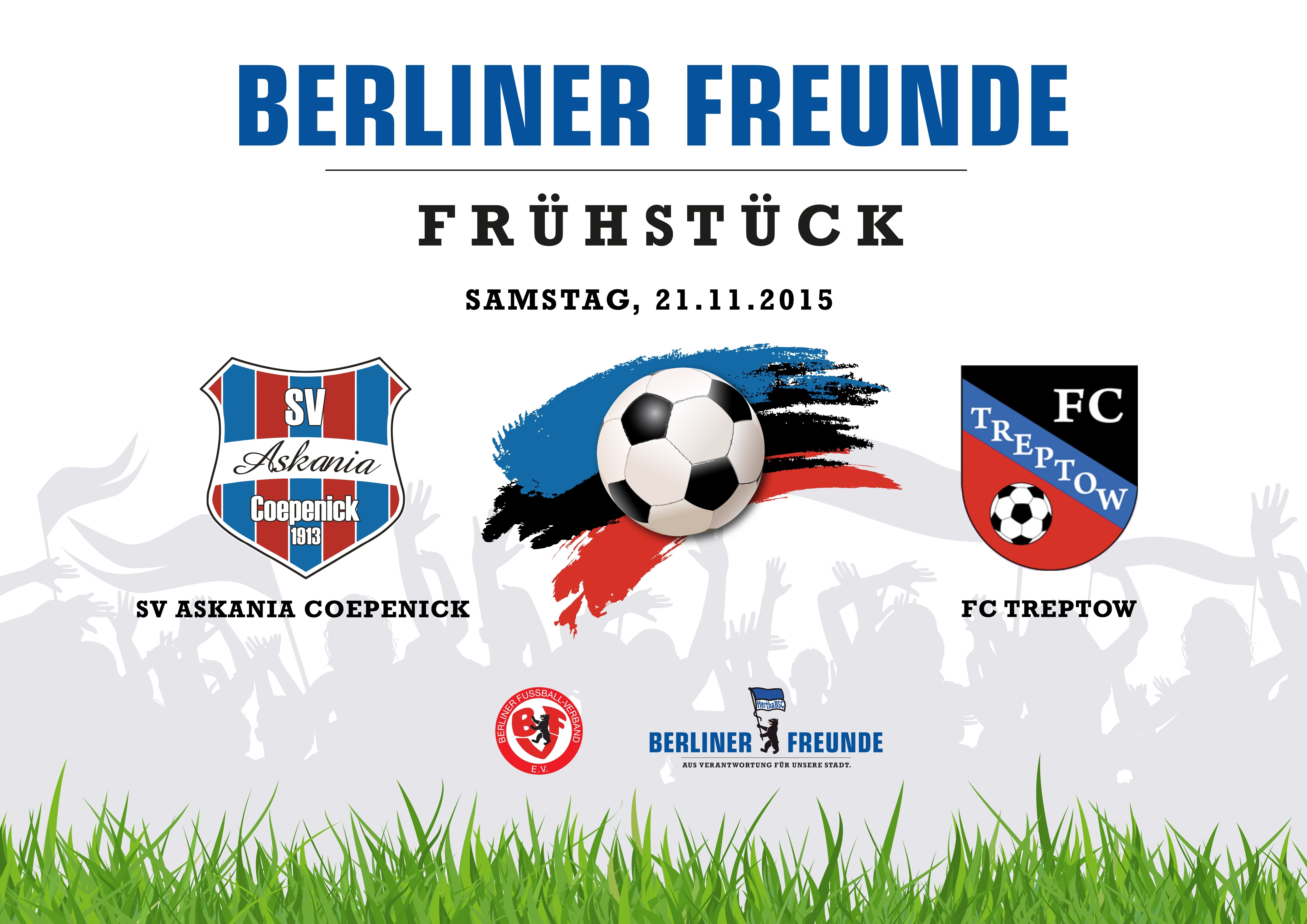 1.E-Junioren: 21.11.2015 Berliner Freunde Frühstück