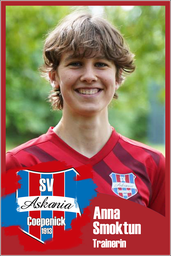 Anna Smoktun (Trainerin 2.E-Junioren 2025/2026)