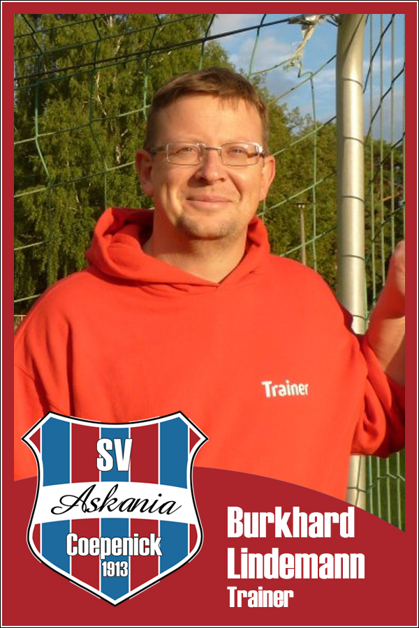 Burkhard Lindemann (Trainer 2.D-Junioren 2013/2014)
