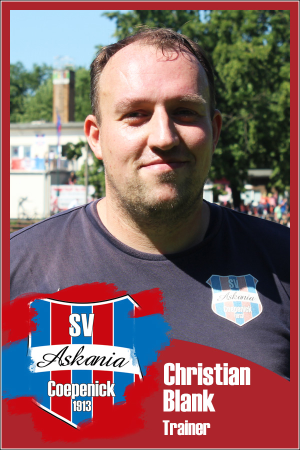 Christian Blank (Trainer 2.E-Junioren 2020/2021)