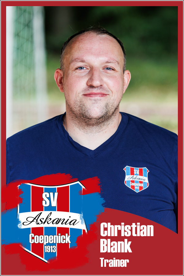 Christian Blank (Trainer 2.B-Junioren 2026/2027)
