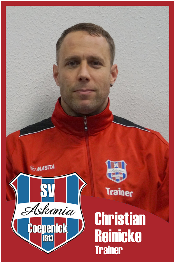 Christian Reinicke (Betreuer 1.G-Junioren 2014/2015)