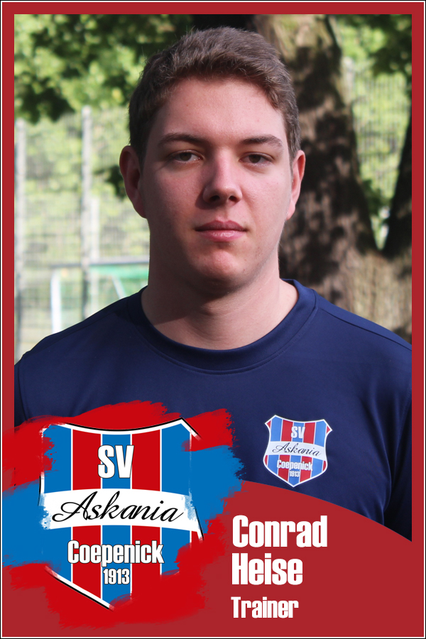 Conrad Heise (Trainer 1.A-Junioren 2023/2024) Conrad Heise (Trainer 1.A-Junioren 2023/2024)