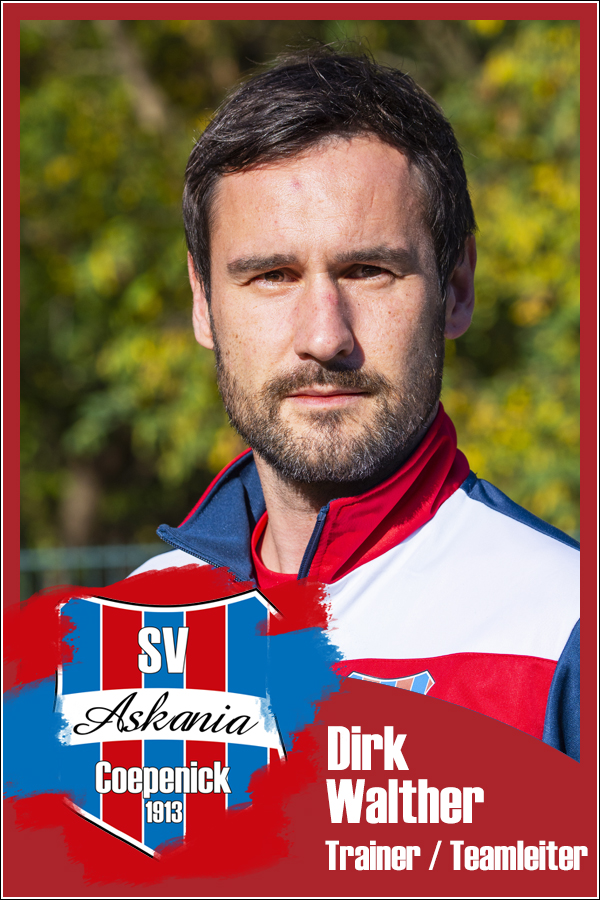 Dirk Walther (Trainer und Teamleiter 1.F-Junioren 2019/2020)