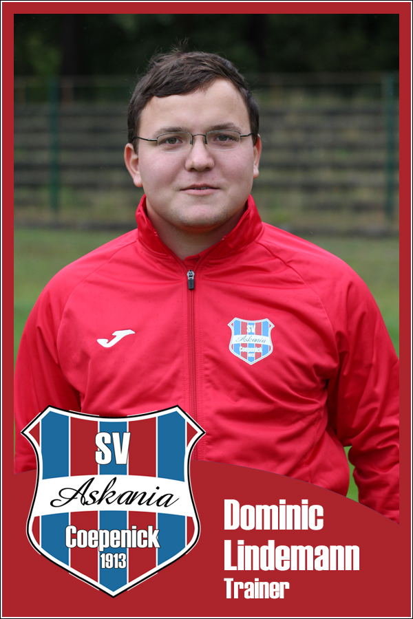 Dominic Lindemann (Trainer 2.F-Junioren 2015/2016)