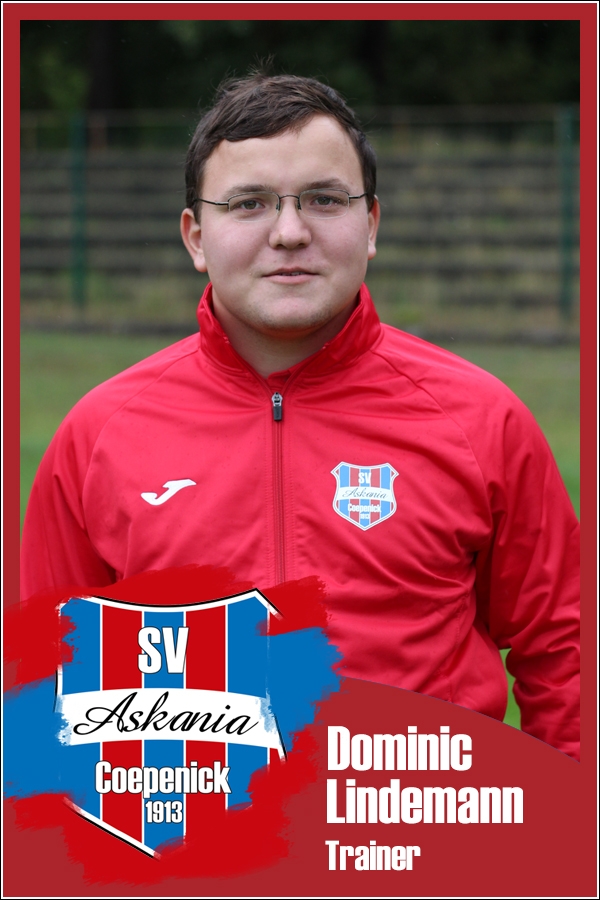 Dominic Lindemann (Trainer 2.F-Junioren 2019/2020)