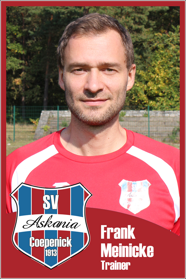 Frank Meinicke (Trainer 1.A-Junioren 2014/2015)