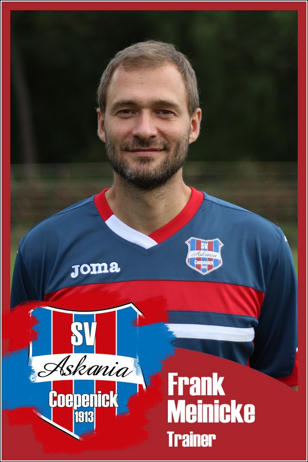 Frank Meinicke (Trainer 1.C-Junioren 2016/2017) Frank Meinicke (Trainer 1.C-Junioren 2016/2017)