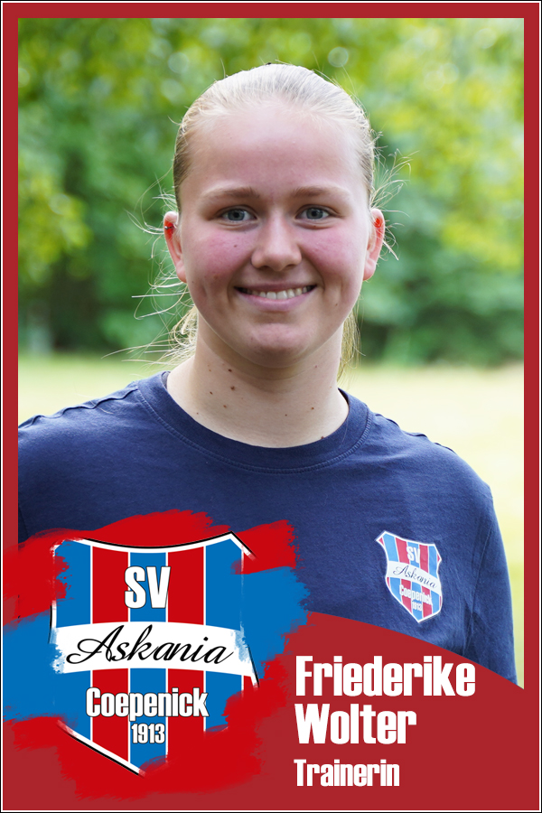 Friederike Wolter (Trainerin 2.E-Junioren 2025/2026) Friederike Wolter (Trainerin 2.E-Junioren 2025/2026)