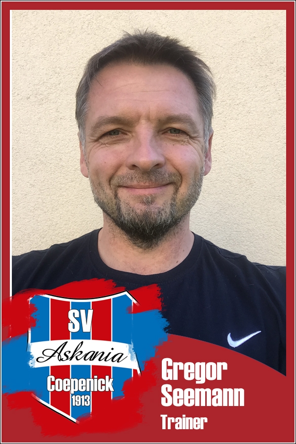 Gregor Seemann (Trainer 1.F-Junioren 2016/2017)