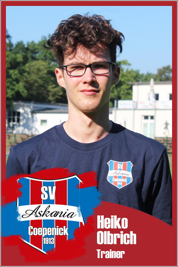 Heiko Olbrich (Trainer 2.F-Junioren 2020/2021) Heiko Olbrich (Trainer 2.F-Junioren 2020/2021)