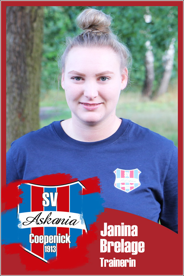 Janina Brelage (Trainerin 1.F-Juniorinnen 2022/2023)