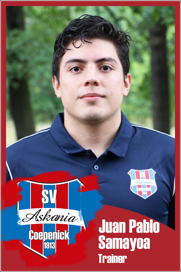 Juan Pablo Samayoa (Trainerin 1.D-Juniorinnen 2022/2023)