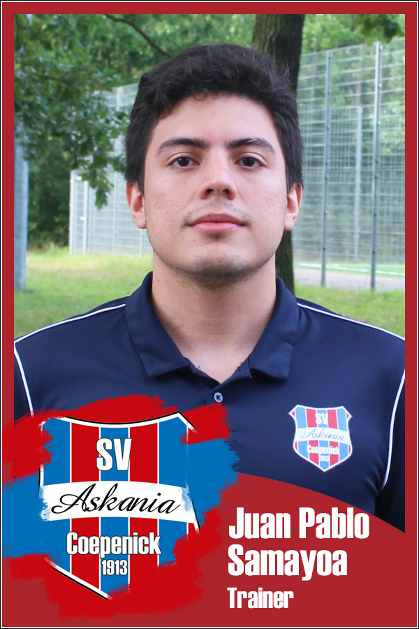 Juan Pablo Samayoa (Trainerin 1.D-Juniorinnen 2023/2024)
