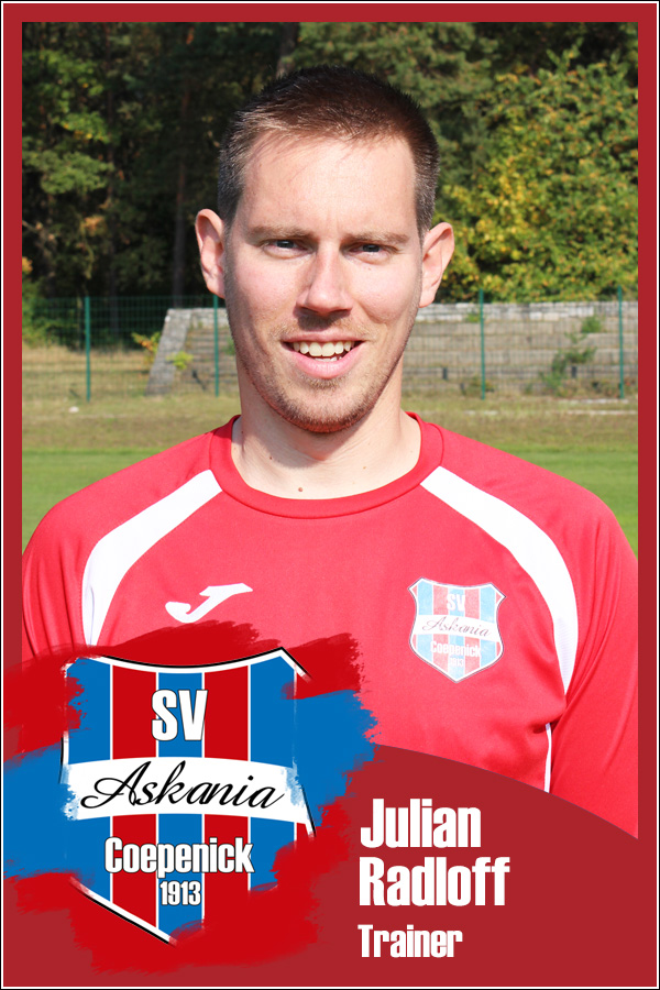 Julian Radloff (Trainer 1.Männer 2019/2020)