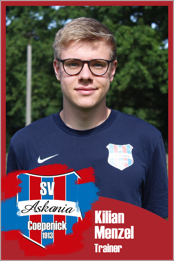 Kilian Menzel (Trainer 1.D-Junioren 2021/2022)