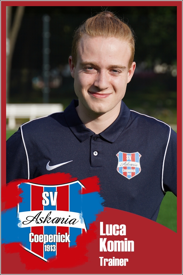 Luca Komin (Trainer 1.D-Junioren 2023/2024)
