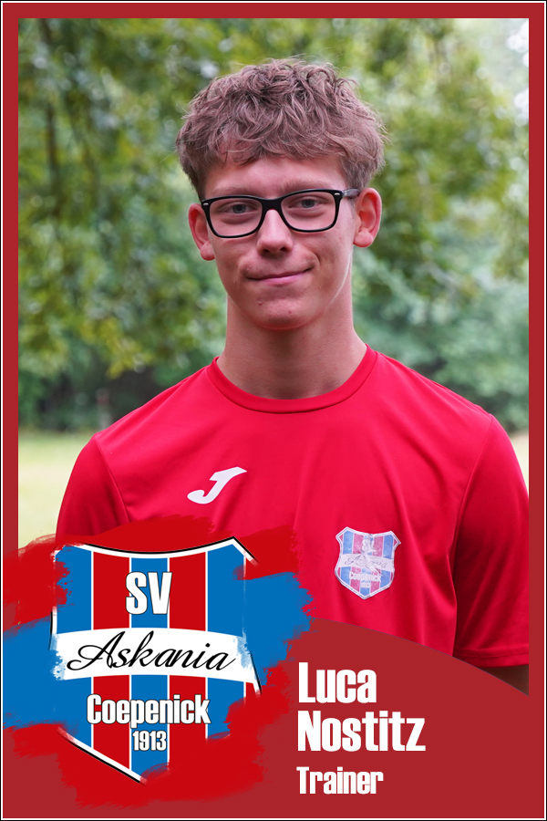 Luca Nostitz (Trainer 2.C-Junioren 2025/2026)
