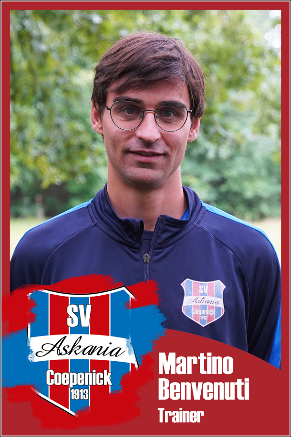 Martino Benvenuti (Trainer 1.G-Junioren 2025/2026)