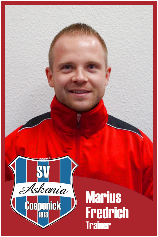 Marius Fredrich (Trainer 1.E-Junioren 2015/2016)