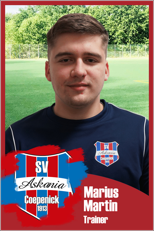 Marius Martin (Trainer 1.F-Junioren 2023/2024)