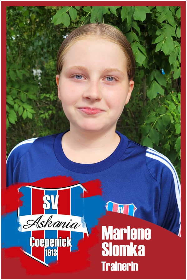 Marlene Slomka (Junior Assistent 1.E-Juniorinnen 2024/2025)