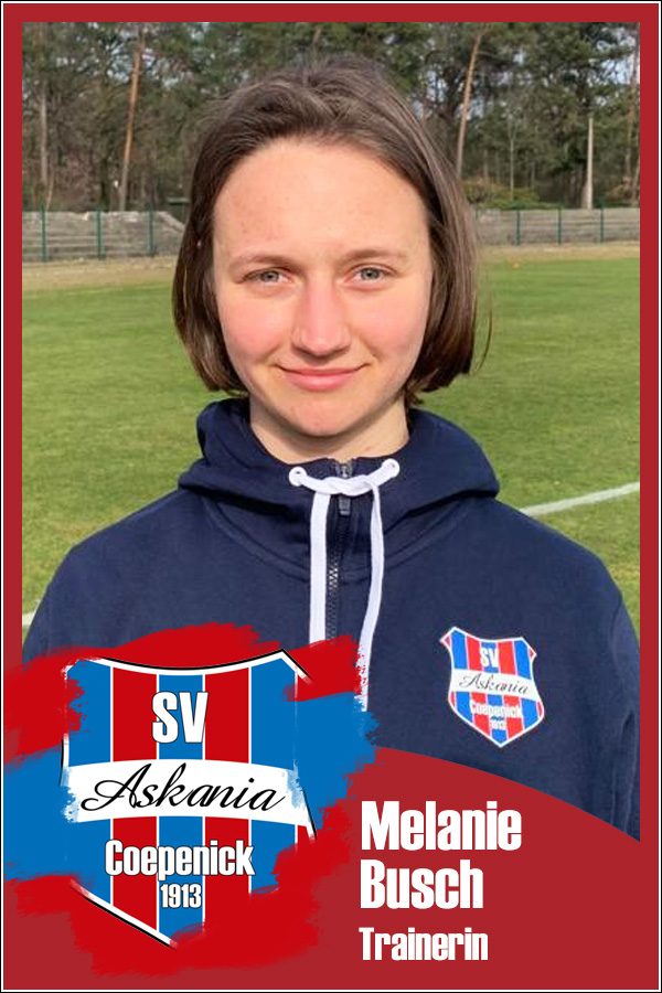 Melanie Busch (Trainerin 1.F-Juniorinnen 2021/2022)