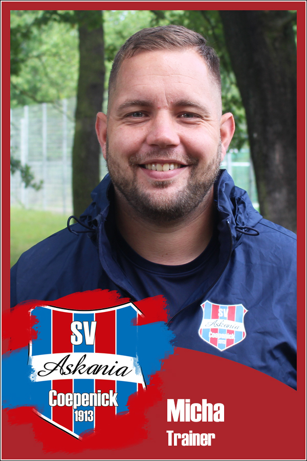 Micha H. (Trainer und Teamleiter 1.F-Junioren Saison 2023/2024) Micha H. (Trainer und Teamleiter 1.F-Junioren Saison 2023/2024)