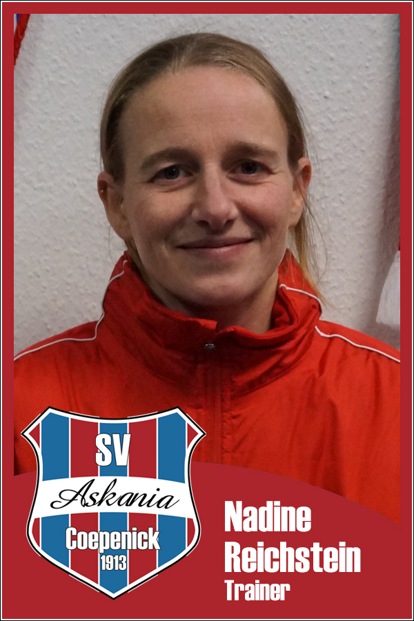 Nadine Reichstein (Trainerin 1.C-Junioren 2013/2014) Nadine Reichstein (Trainerin 1.C-Junioren 2013/2014)