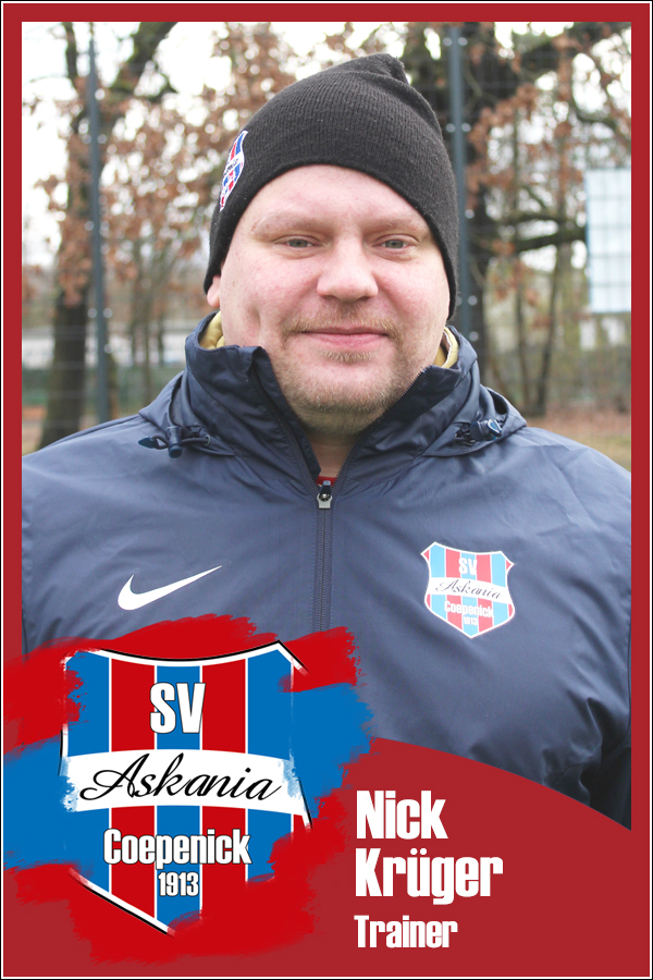 Nick Krüger (Trainer 1.F-Juniorinnen 2022/2023)