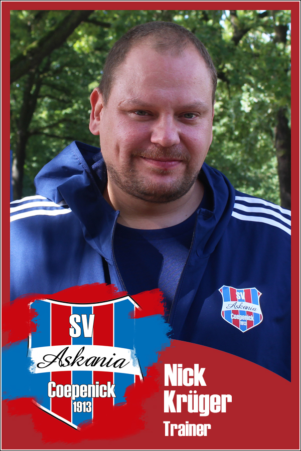 Nick Krüger (Trainer 1.F-Juniorinnen 2023/2024)
