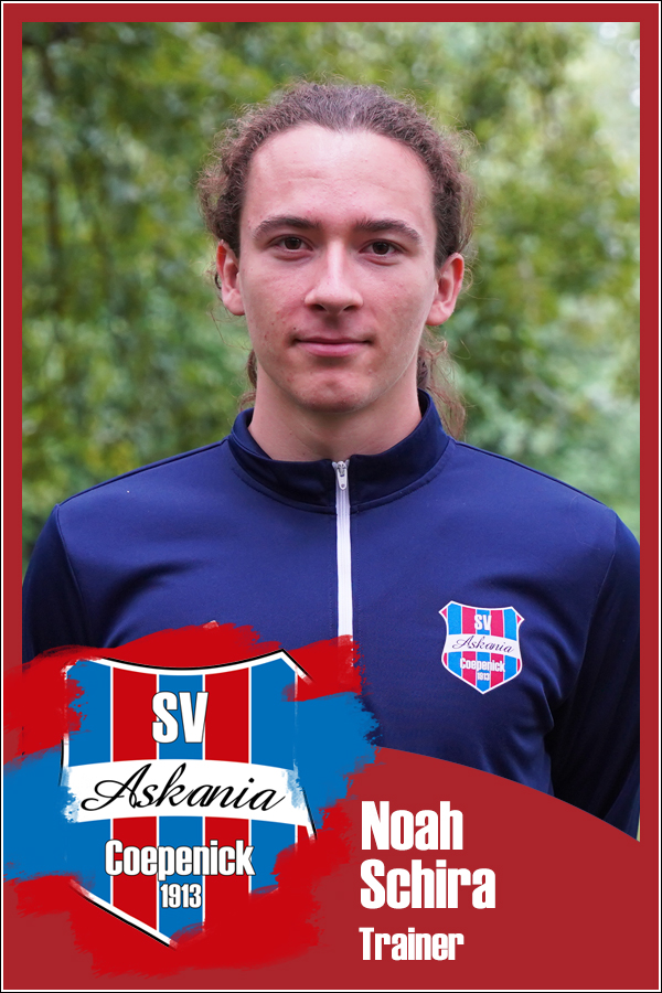 Noah Schira (Trainer 1.B-Junioren 2025/2026) Noah Schira (Trainer 1.B-Junioren 2025/2026)