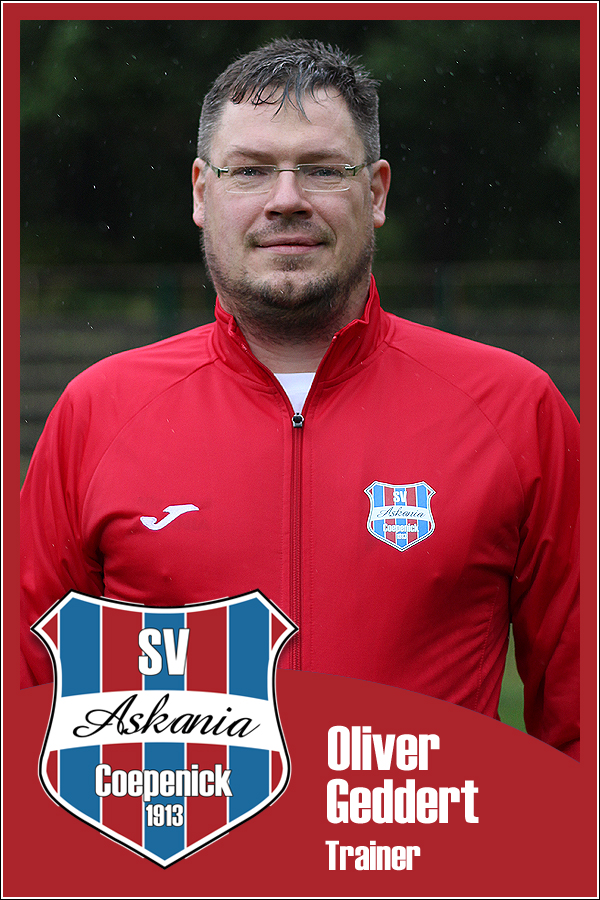 Oliver Geddert (Trainer 1.D-Junioren 2015/2016)