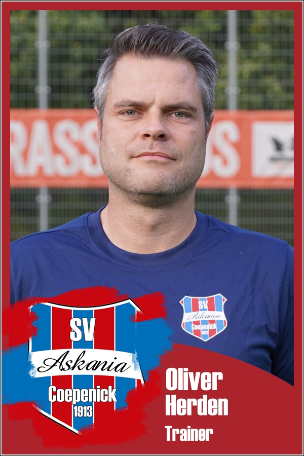 Oliver Herden (Trainer 1.Senioren Ü32 2023/2024)