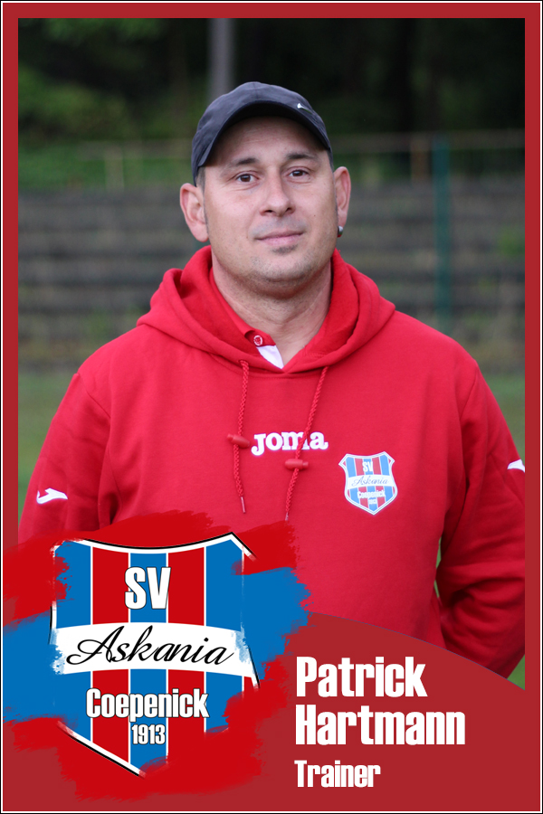 Patrick Hartmann (Trainer 1.F-Junioren 2018/2019)
