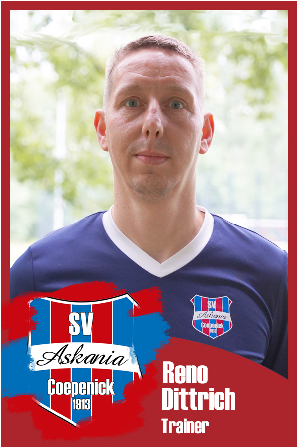 Reno Dittrich (Trainer 1.E-Junioren 2025/2026)