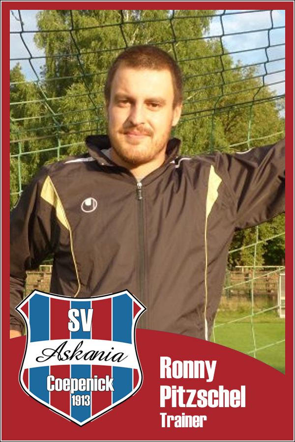 Ronny Pitzschel (Trainer 1.C-Junioren 2014/2015)