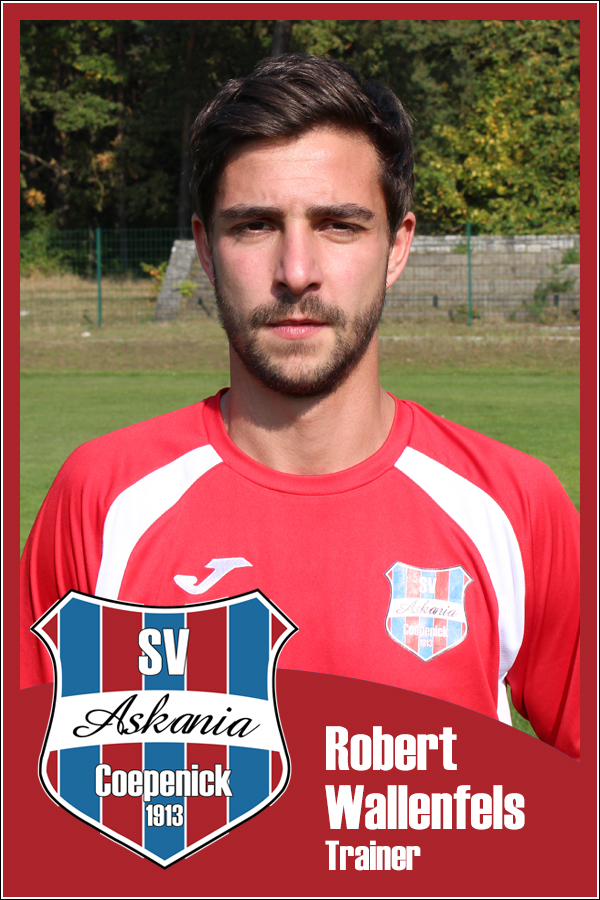 Robert Wallenfels (Trainer 1.A-Junioren 2014/2015)