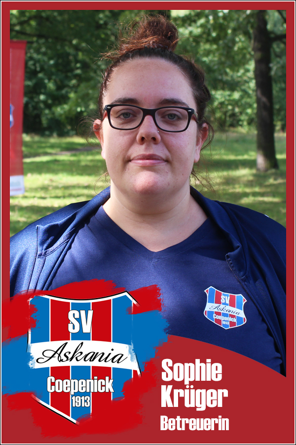 Sophie Krüger (Betreuerin 1.F-Juniorinnen 2023/2024)