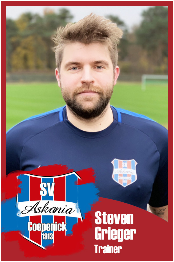 Steven Grieger (Trainer 1.C-Junioren 2020/2021)