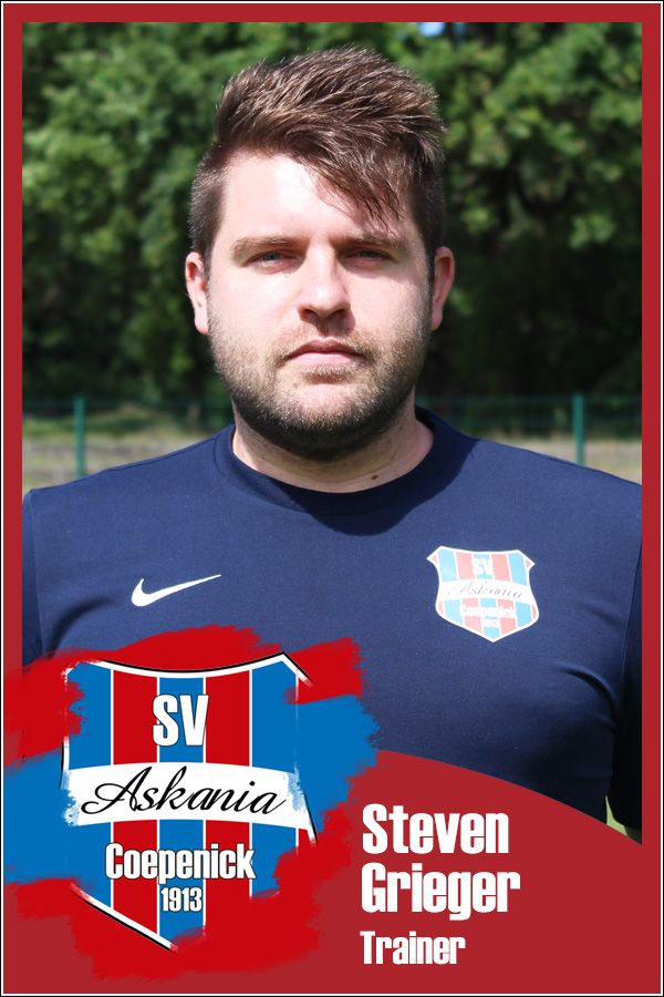 Steven Grieger (Trainer 1.C-Junioren 2021/2022)