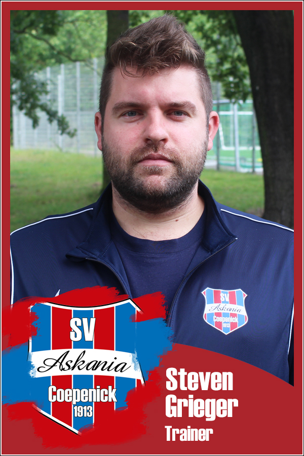 Steven Grieger (Trainer 2.C-Junioren 2023/2024) Steven Grieger (Trainer 2.C-Junioren 2023/2024)