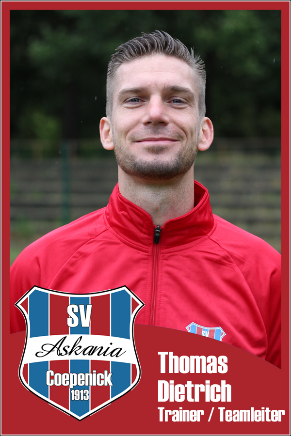 Thomas Dietrich (Trainer und Teamleiter 1.G-Junioren 2015/2016)