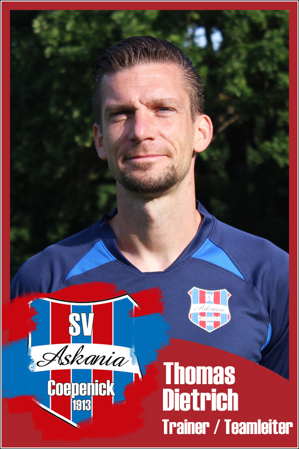 Thomas Dietrich (Trainer und Teamleiter 1.G-Junioren 2021/2022)