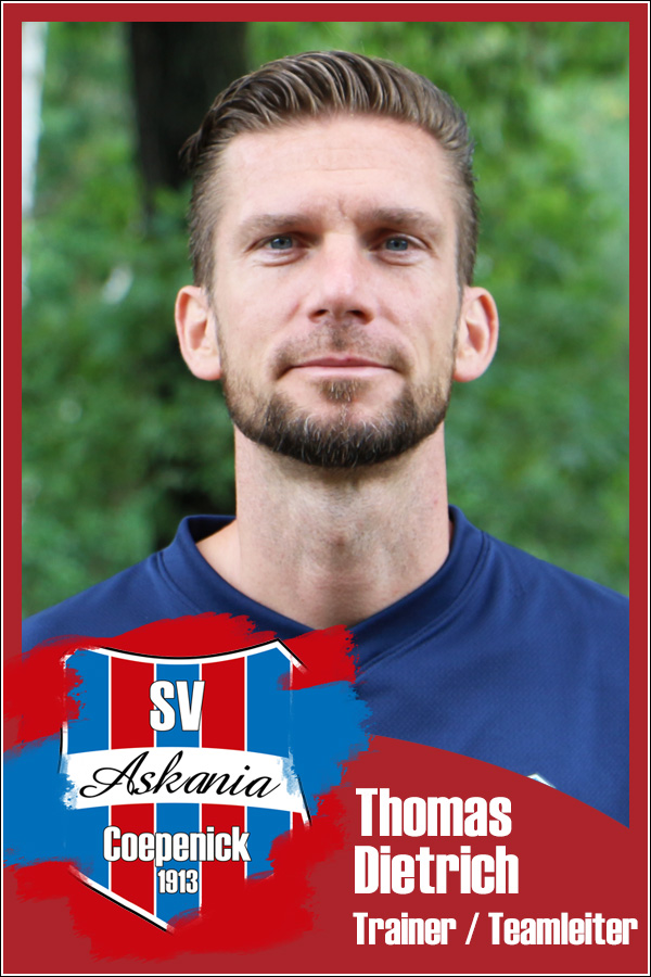 Thomas Dietrich (Trainer und Teamleiter 1.G-Junioren 2022/2023)